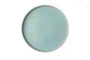 Oneida MO2701027FB Moira Luzerne Frosted Blue 10.75" Dia Plate - 1 Doz