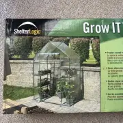 ShelterLogic 70519 GrowIT Backyard Mini Greenhouse Extend Growing Season