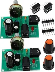 iplusmile 2 Sets Power Amplifier Module Board Low Power Consumption Audio Stereo Amplifier Circuit for DIY Projects and Easy Installation