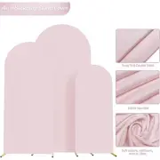 Arch Backdrop Stand Covers Ornaments Decorative for Baby Shower Photography Prop