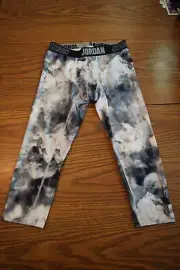 Boys large Nike Dri Fit Jordan Jumpman compression training tights $45 retail