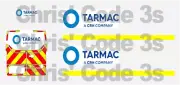 Code 3 Adhesive Vinyl Decal Suit Oxford Diecast 1/76 various - Tarmac livery Van