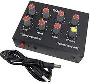Asyduey 7-Segment Equalizer Tone Treble Bass Adjustment Mobile Computer Game Audio Headset Ear Amplifier Sound Signal Amplifier