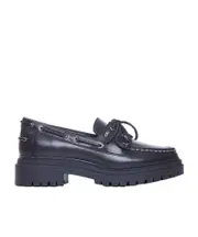 Michael Michael Kors Round Toe Lace-Up Shoes US5 Black