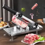 304 Stainless Steel Food Slicer Household Manual Frozen Meat Slicer Beef and Mut