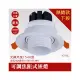 台灣現貨實體店面【阿倫燈具】(PV270L)LED-COB-9W可調焦距黃光崁燈 崁孔9公分 採用OSRAM LED 焦距15-60度 保固一年