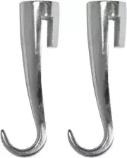 Concept Housewares PR-41208 Stainless Steel Series Aluminum Pan Hooks, 2 Pack