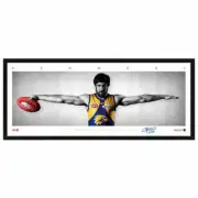 JOSH KENNEDY WEST COAST EAGLES SIGNED FRAMED POSTER JUDD SHUEY AFL MEMORABILIA