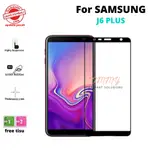 SAMSUNG 鋼化玻璃三星 J6 PLUS 全膠蓋 5D/HD/9D/21D 破損保修