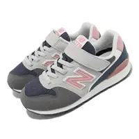 在飛比找momo購物網優惠-【NEW BALANCE】童鞋 996 V3 寬楦 中童 灰