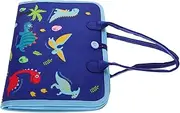 Generic Busy Board Book Felt Learning for Aged Engaging Childrens Accessory for Travel Christmas and Birthday Safe and Comfortable Material