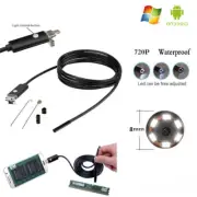 8mm Waterproof Android Phone Endoscope Car Inspection USB Borescope Camera Tool