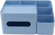 Tissue Box Organizer Tissue Dispenser in Plastic Box for Paper Holder Tray Holder with Modern Dispenser for Toilet Paper Holder Paper