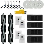 Roller Brush & HEPA Filter for Deebot X2 OMNI Robot Vacuum Cleaners