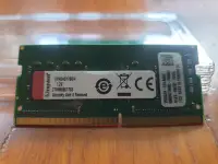 在飛比找Yahoo!奇摩拍賣優惠-筆電用記憶體 金士頓 4G DDR4 2400