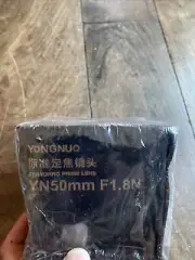YONGNUO YN50mm F1.8N Standard Prime Lens Large Aperture Auto Manual Focus AF ...
