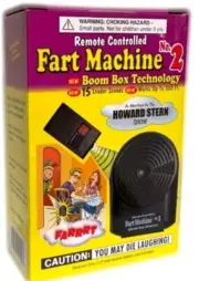 REMOTE CONTROL FART MACHINE #2 Whoopee Cushion Noise Maker Box Joke Prank Sound