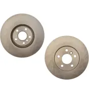 SET-RAY982126R-2 Raybestos 2-Wheel Set Brake Discs Front for Mini Cooper Clubman (for: Mini)