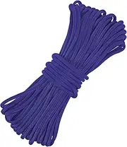 uxcell 4 mm 49FT Guyline Camping Paracord [1PCS] - Guy Lines Ultralight Thin Cord Rope 7 Strands Paracord 550LB Use for Camping Tents & Tarps & Hiking - [Blue]