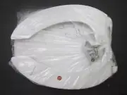 Centoco AMFR820STS White Anti-Microbial Flame Retardant Elongated Toilet Seat