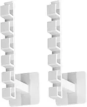 2Pcs Adhesive Hat Rack Hanger Wall Mounted Baseball Cap Display Holder Organizer for Hats and Accessories No Drilling Required Sleek Design