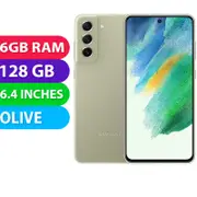 Samsung Galaxy S21 FE 5G (128GB, Olive) Australian Stock - As New