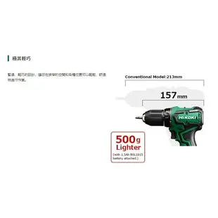 台北益昌 HIKOKI 18V 充電式 雙電 3.0AH 無刷 起子電鑽 DS18DD 公司貨