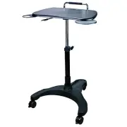 AIDATA LPD008P Laptop/Notebook/Table Desk Cart Black