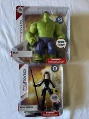 avengers action figures Incredible Hulk Black Widow