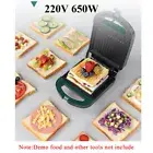 Panini Press Breakfast Grille Machine Home Mini Electric Sandwich Maker Toaster