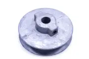 300A5 3" Single V Groove 0.5" Pullys 300A 1/2, No Color