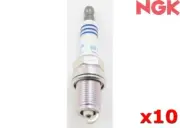 NGK Spark Plug Platinum VX FOR Saab 900 93-98 2.3 16 Hatchback BCP6EVX x10