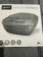 GPX iLive Bluetooth Boombox BCB117B CD Player AM FM ✅✅❤️️New Box