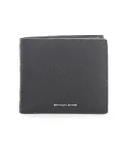 Greyson pebbled billfold wallet One size Black