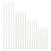 1 Set Stainless Steel Big Eye Beading Needles Craft Tools 57~125x0.3mm 10pcs/set