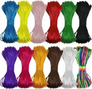 Colored Nylon String For Bracelet Making Jewelry Making Satin Nylon Cord 1.5Mm 1