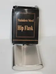 Stainless Steel Liquor Pocket Hip Flask Alcohol Whiskey Screw Cap 7 oz