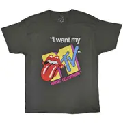 T Shirt - Rolling Stones I Want My MTV