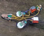 Gibson/Epiphone SG Solderless Harness Coil Split Orange Drop .022 KellingSound