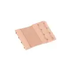 Bra Extender 4 Hook Elastic Extension Strap Plus Size Clip On Maternity Beige 1X
