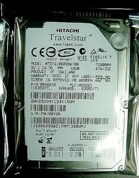 在飛比找Yahoo!奇摩拍賣優惠-保固1年【小劉硬碟批發】全新 HITACHI  2.5吋 6