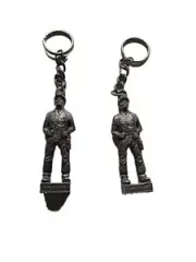 COAL MINERS KEYCHAIN FROM WEST VIRGINIA Lot Of 2