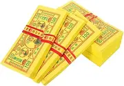 IWOWHERO 350 Sheets Ancestor Money Paper Ghost Money Burn Paper for Funerals Cultural Accessories Traditional Design