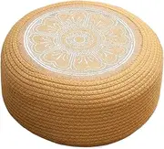 Outdoor Pouf Ottoman Waterproof - Patio Ottomans and Footstools,Floor Pillow for Deck Porch Patio Exterior Poolside Garden Living Home