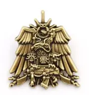 Astartes Artifact Badge Pin-NIB-OOP-Space Marines-Golden-Koyo-Warhammer 40k