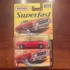 2005 MATCHBOX SUPERFAST #9 CHEVY CHEVELLE RED UNOPENED FREE SHIPPING NIP