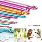 Universial Crochet Hooks 1PCS Long Tunisian Aluminum Knitting Randomly