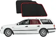Genuine SNAPSHADES Car Rear Window Shades for Ford Falcon Wagon 6th Gen (AU, BA, BF; 1998-2010)