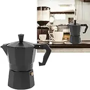 Stovetop Moka Pot, Moka Pot Portable Evenly Distributed Heat Aluminum Alloy DIY for Travel