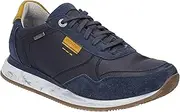 [Josef Seibel] Anton 50 Dunkelblau Kombi Leather Sneakers Dunkelblau Kombi Mens Sneakers Mens Sport Shoes